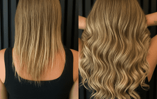 Haarverlängerung / Haarverdichtung mit Echthaartressen in Grefrath