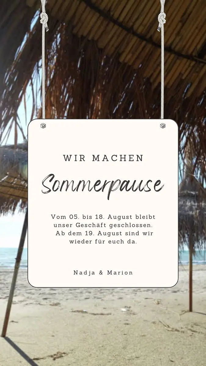 cut74_urlaub_25 Wir machen Urtlaub